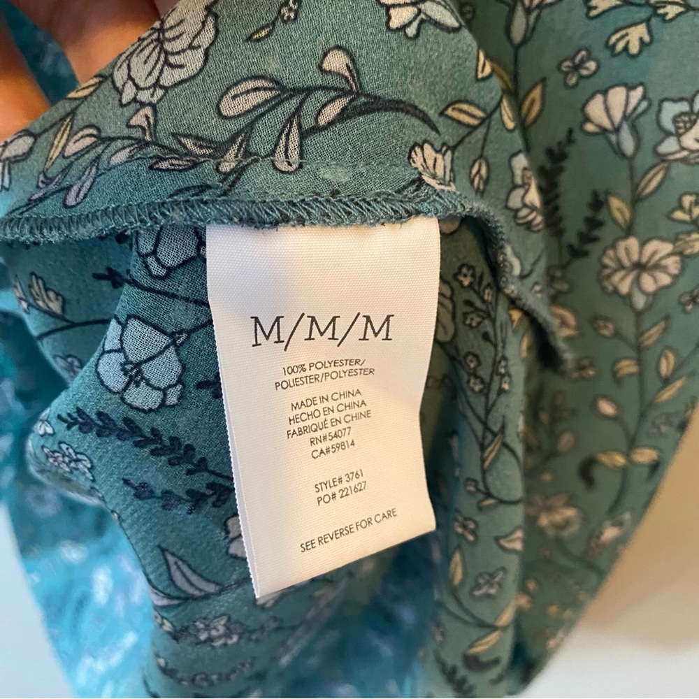 Cabi Chase Field of Flowers Semi Sheer Blouse - Picture 5 of 8